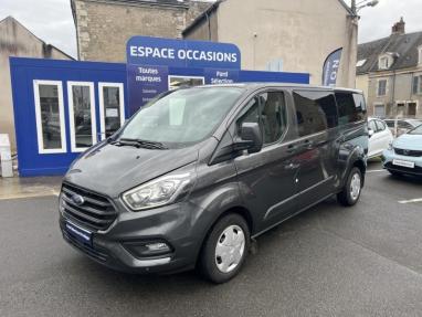 Voir le détail de l'offre de cette FORD Transit Custom Kombi 320 L1H1 2.0 EcoBlue 130ch mHEV Trend Business 7cv de 2023 en vente à partir de 376.45 €  / mois