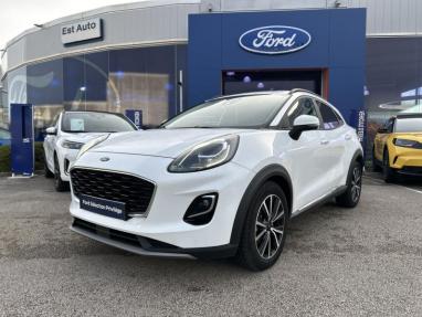 Voir le détail de l'offre de cette FORD Puma 1.0 EcoBoost 125ch mHEV Titanium 6cv de 2020 en vente à partir de 198.96 €  / mois