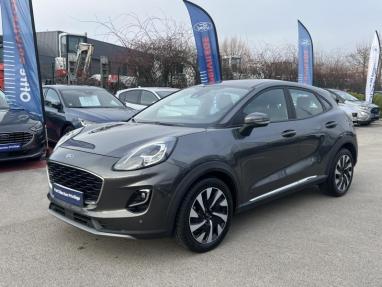 Voir le détail de l'offre de cette FORD Puma 1.0 EcoBoost 125ch S&S mHEV Titanium Business Powershift de 2022 en vente à partir de 232.31 €  / mois