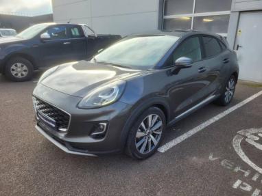 Voir le détail de l'offre de cette FORD Puma 1.0 EcoBoost 125ch mHEV Titanium X 6cv de 2021 en vente à partir de 193.82 €  / mois