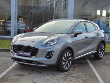 Voir le détail de l'offre de cette FORD Puma 1.0 Flexifuel 125ch S&S mHEV Titanium Business de 2022 en vente à partir de 212.72 €  / mois