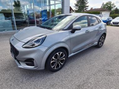 Voir le détail de l'offre de cette FORD Puma 1.0 Flexifuel 125ch S&S mHEV ST-Line de 2022 en vente à partir de 217.3 € / mois
