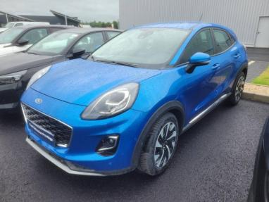 Voir le détail de l'offre de cette FORD Puma 1.0 Flexifuel 125ch S&S mHEV Titanium de 2024 en vente à partir de 221.77 €  / mois