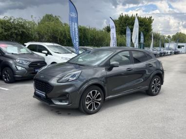 Voir le détail de l'offre de cette FORD Puma 1.0 Flexifuel 125ch S&S mHEV ST-Line de 2024 en vente à partir de 237.62 € / mois