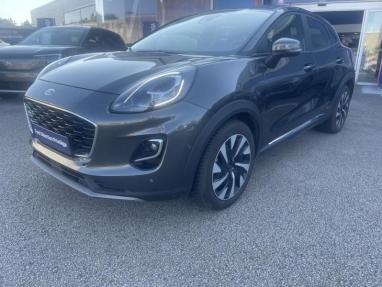 Voir le détail de l'offre de cette FORD Puma 1.0 Flexifuel 125ch S&S mHEV Titanium de 2024 en vente à partir de 216.73 €  / mois