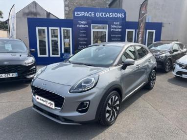 Voir le détail de l'offre de cette FORD Puma 1.0 Flexifuel 125ch S&S mHEV Titanium de 2024 en vente à partir de 212.46 €  / mois