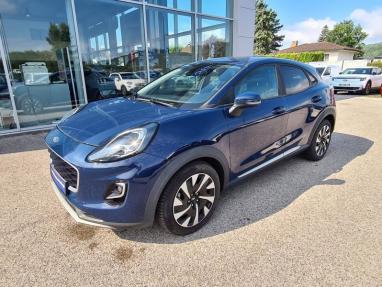 Voir le détail de l'offre de cette FORD Puma 1.0 Flexifuel 125ch S&S mHEV Titanium de 2022 en vente à partir de 237.36 €  / mois