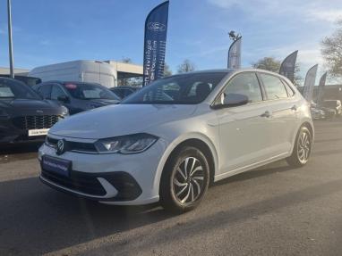 Voir le détail de l'offre de cette VOLKSWAGEN Polo 1.0 TSI 95ch Life de 2023 en vente à partir de 154.83 €  / mois